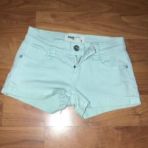 mint green rsq shorts